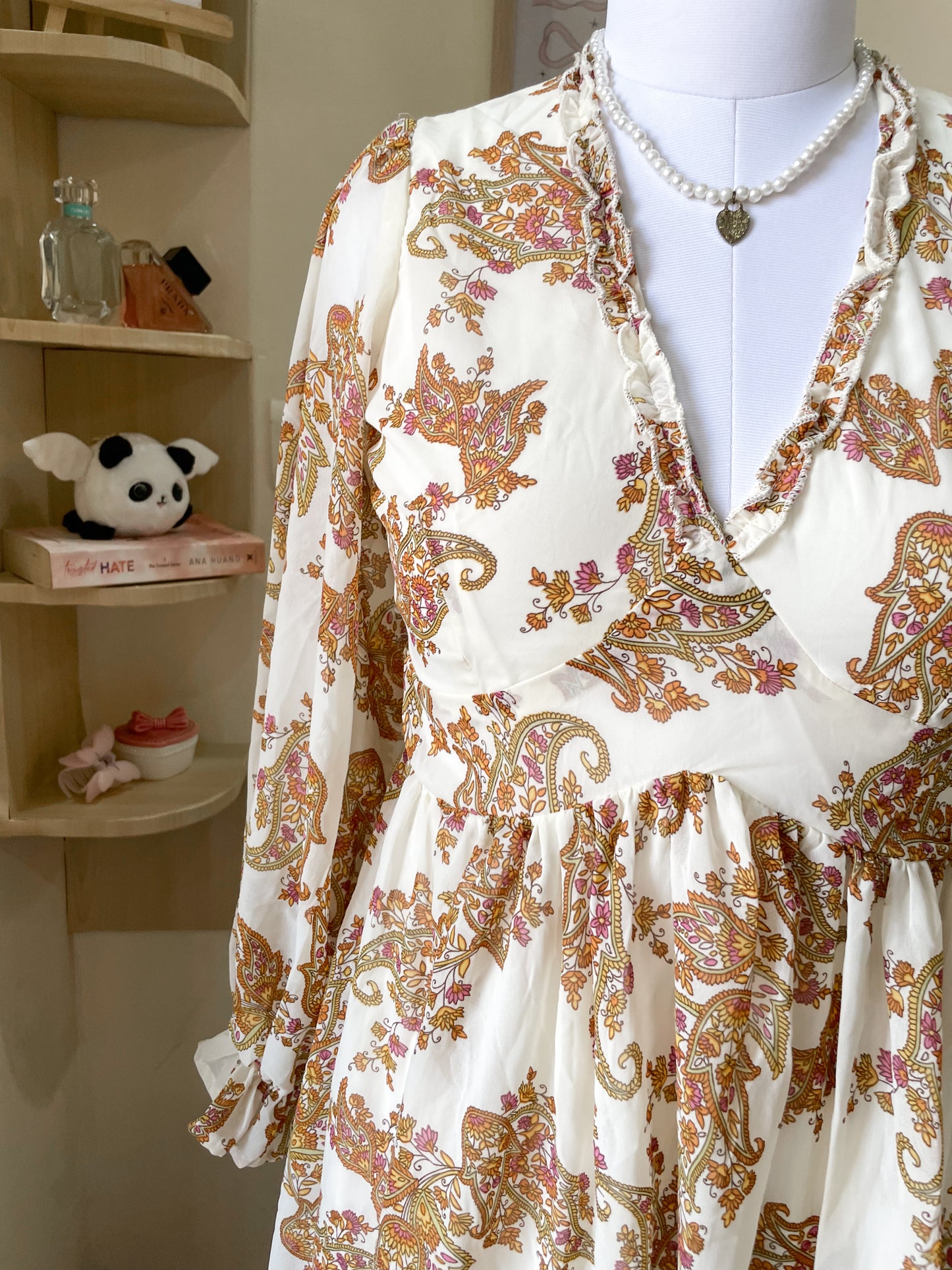 paisley dress