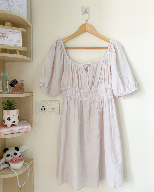 Cream dress