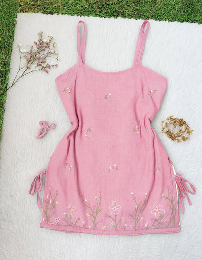 SAANJH kurti pink