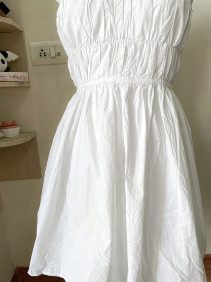 white dress