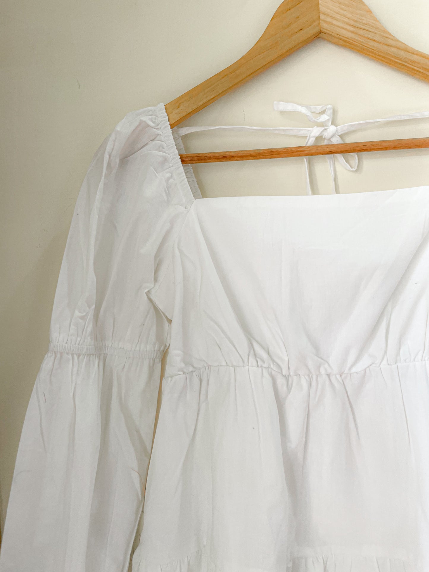 white dress