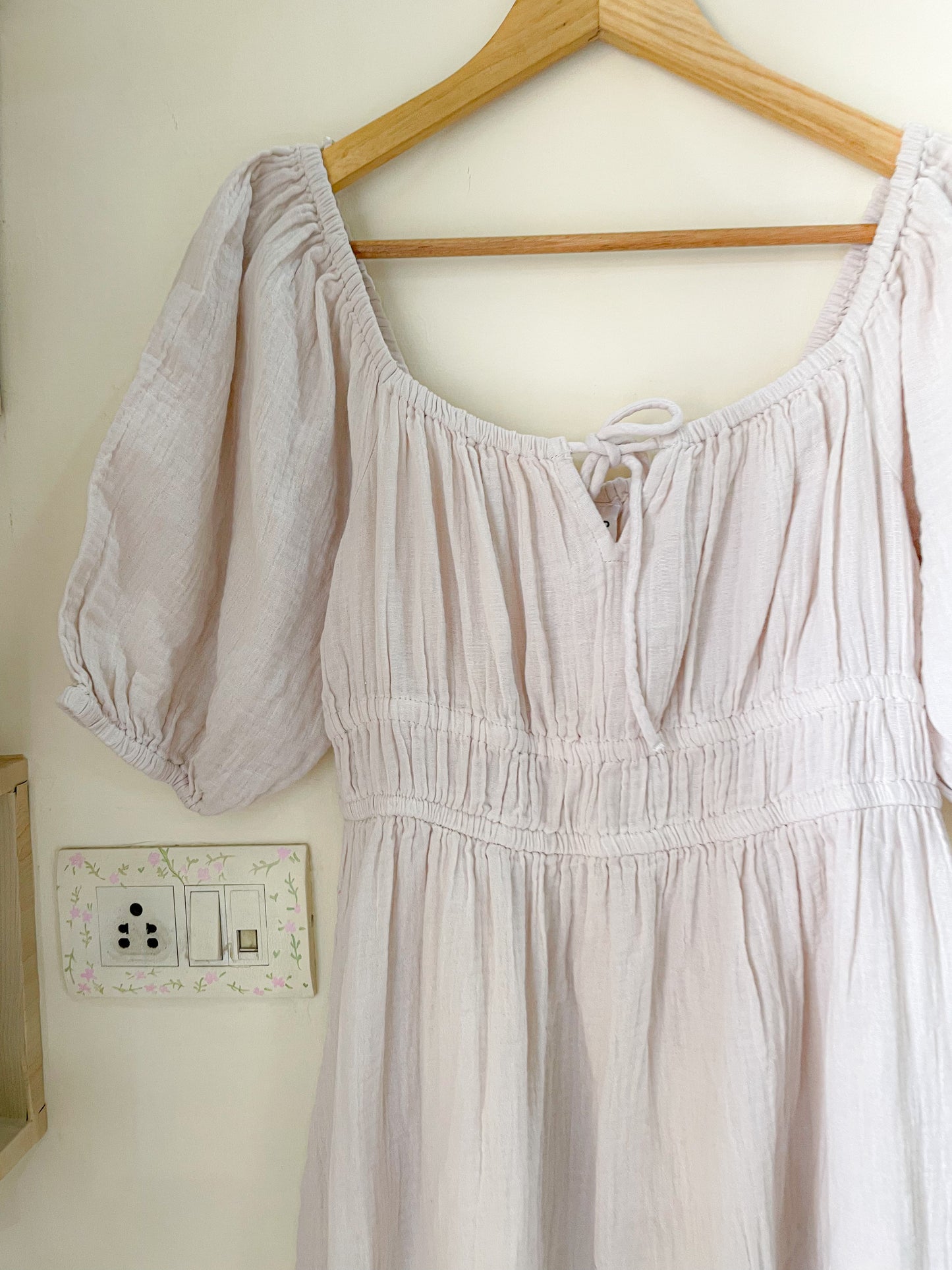 Cream dress