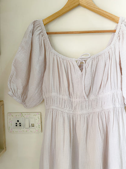 Cream dress