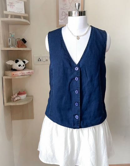 denim vest