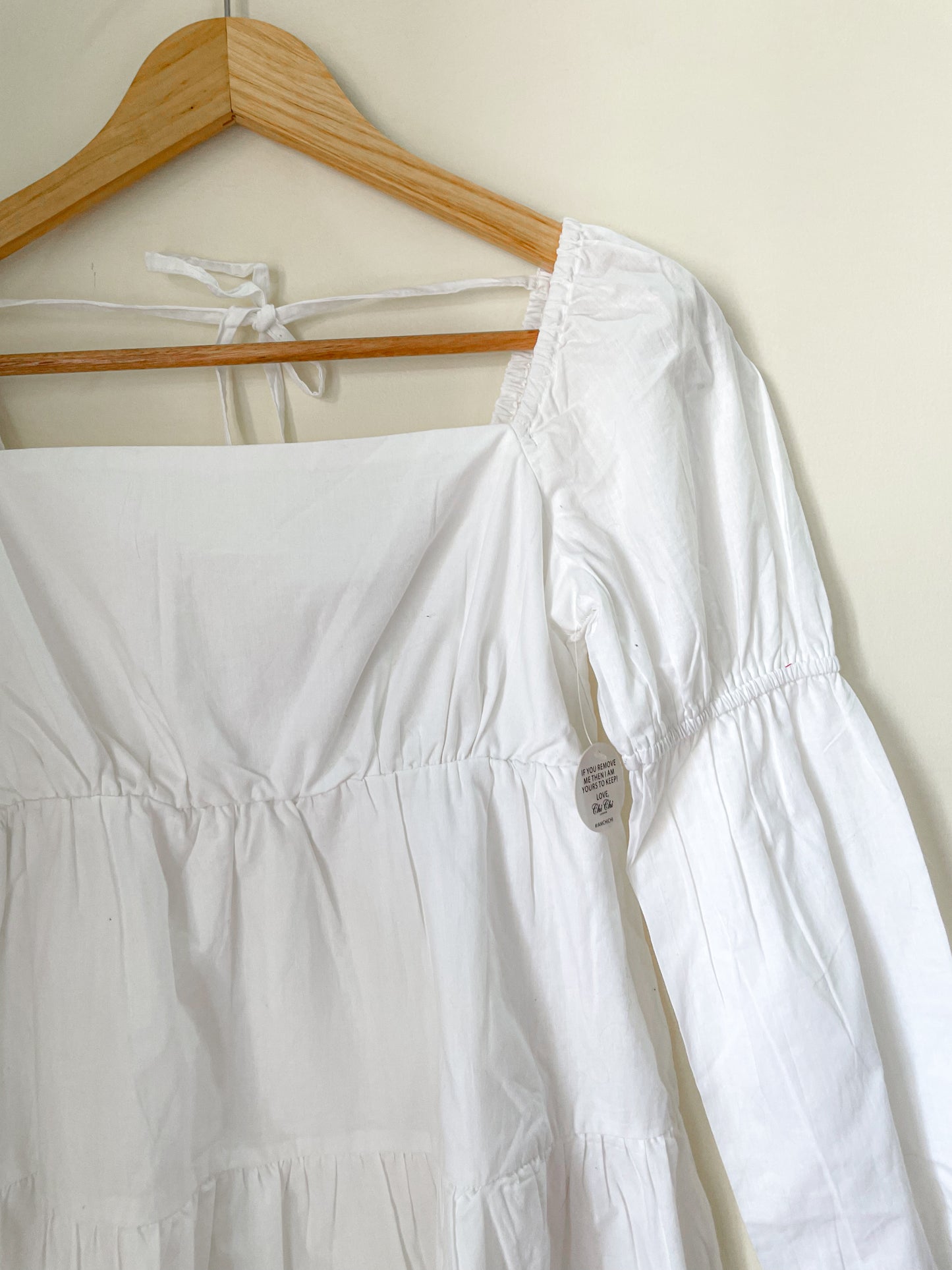 white dress