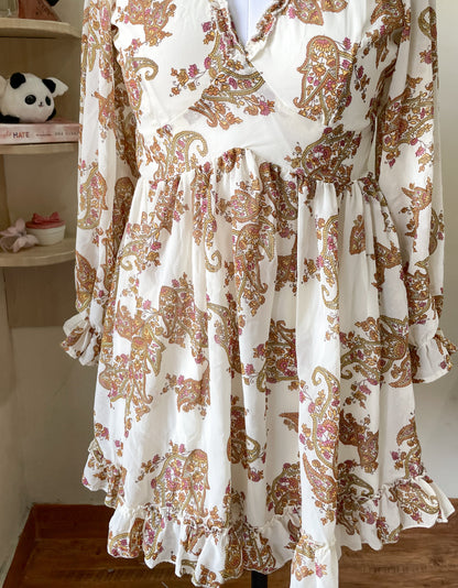 paisley dress