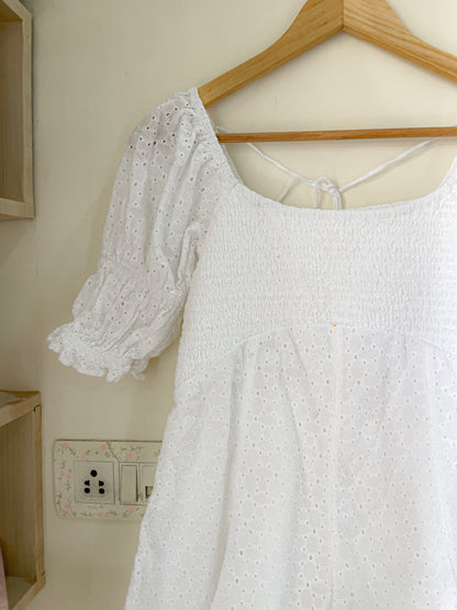 white romper