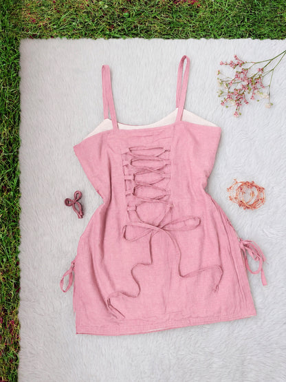 SAANJH kurti pink