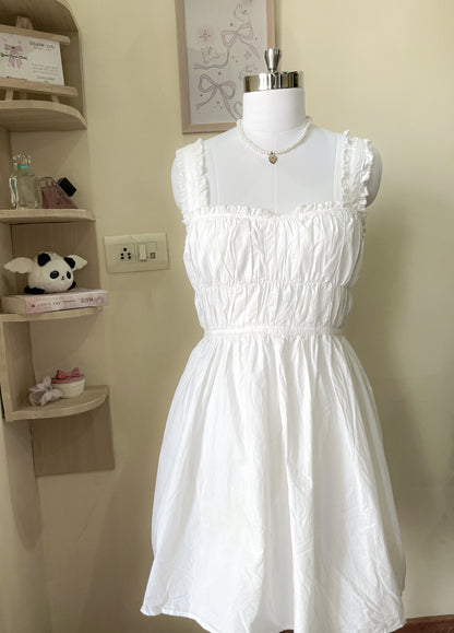 white dress