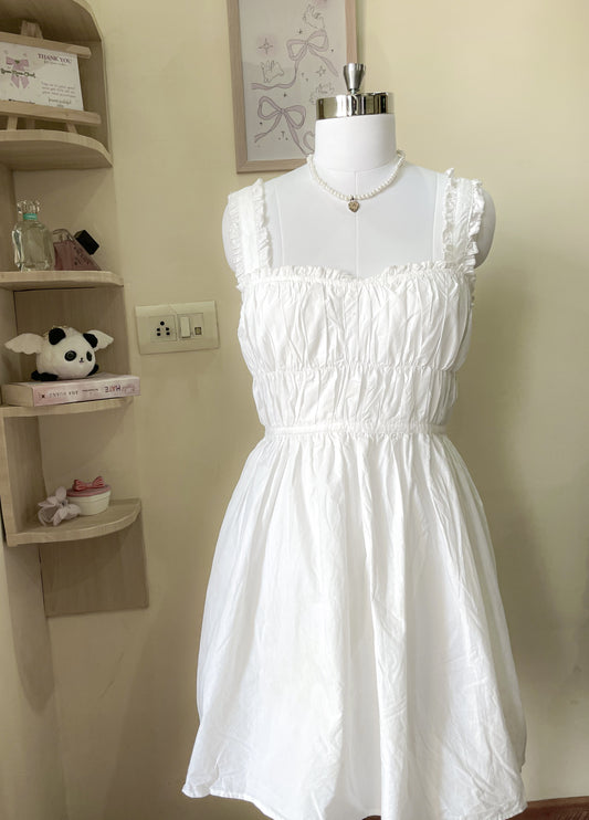 white dress