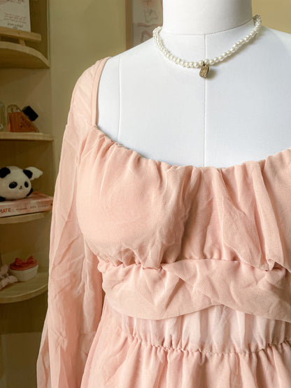 pink dress