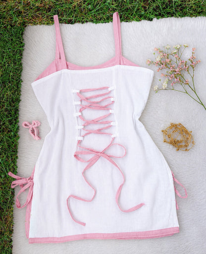 SAANJH kurti pink