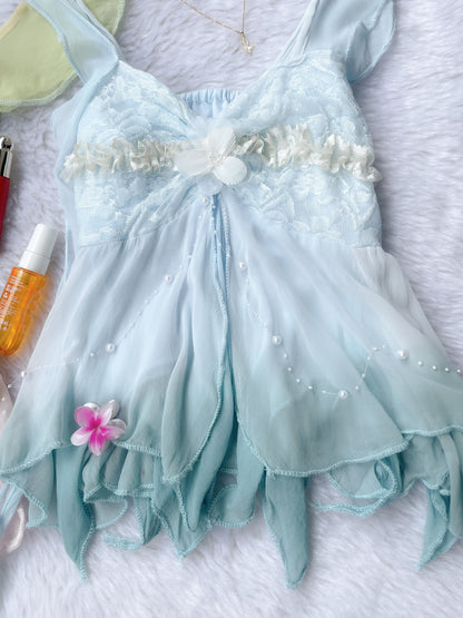ocean periwinkle tops