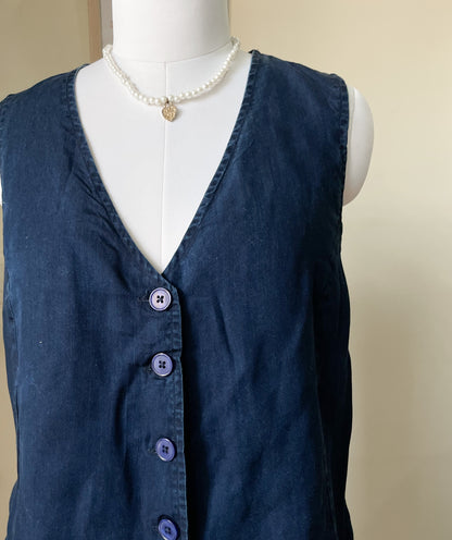 denim vest