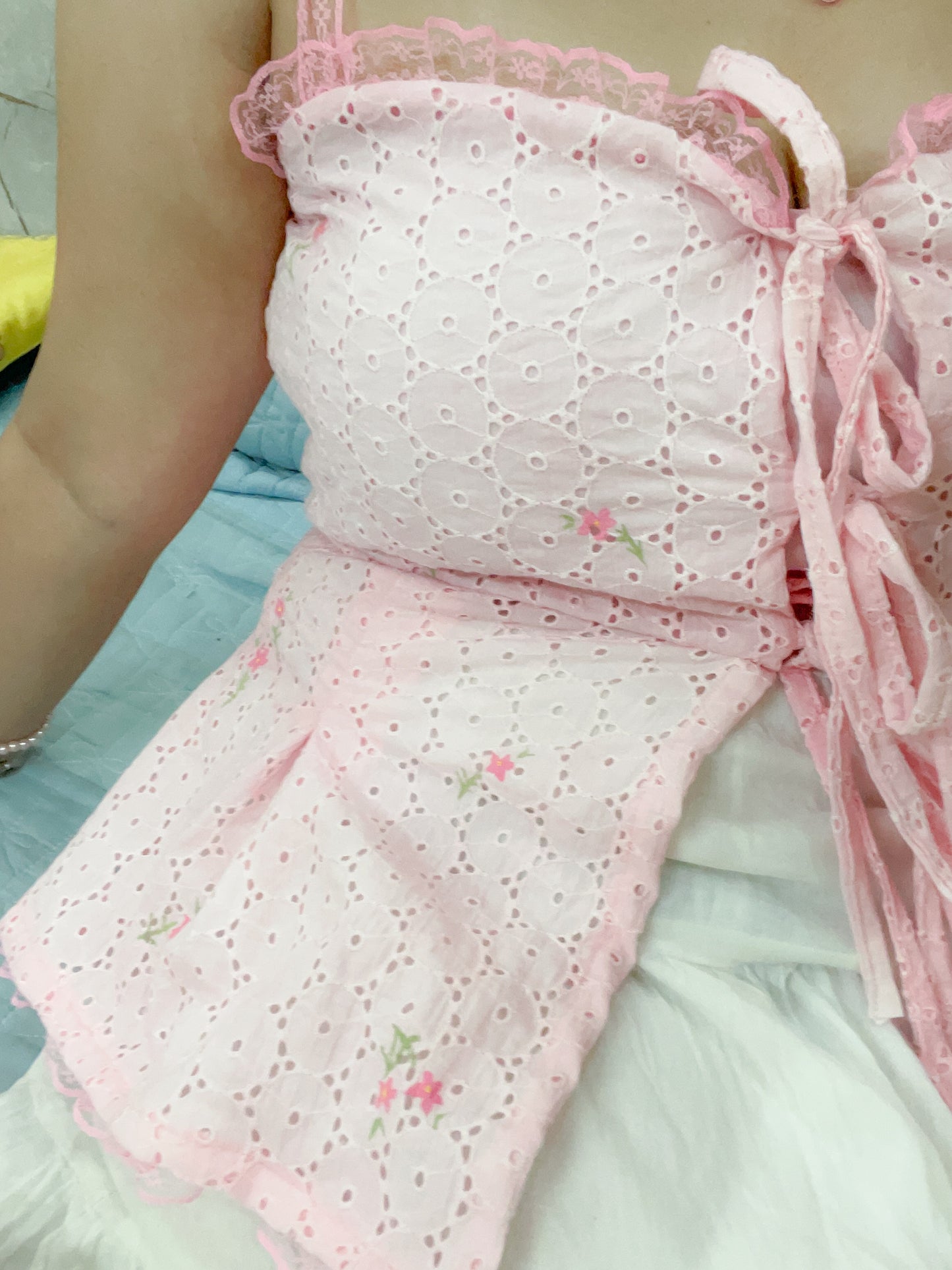 Primrose pink top