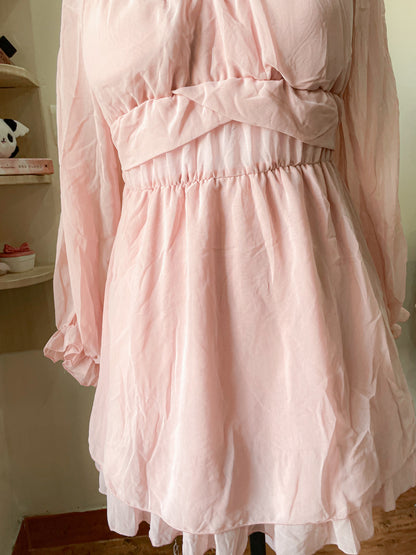 pink dress