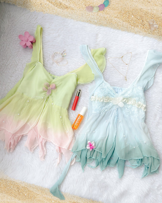 ocean periwinkle tops