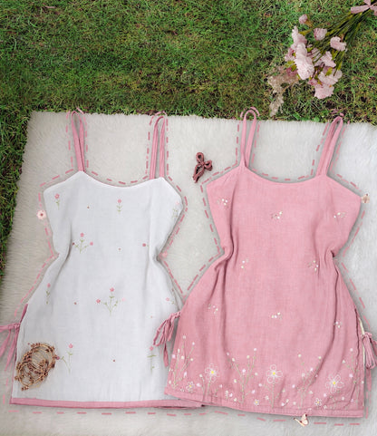 SAANJH kurti pink