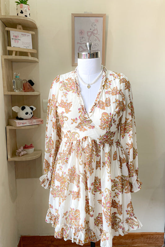 paisley dress
