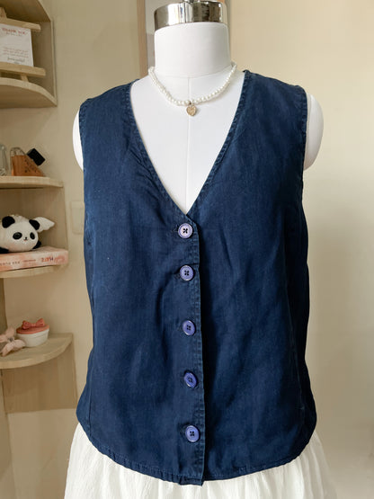 denim vest