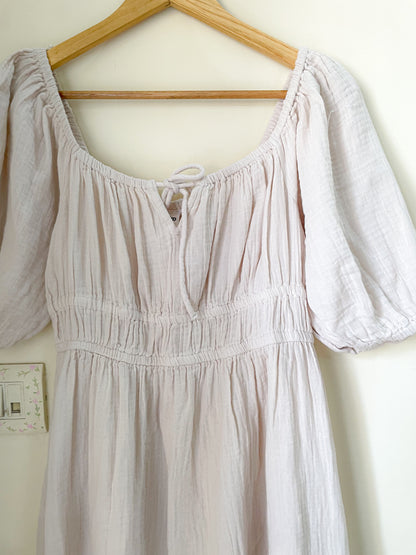 Cream dress
